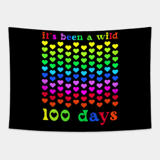 Funny We Rocked 100 Days of School Teacher Student Gift Tapestry