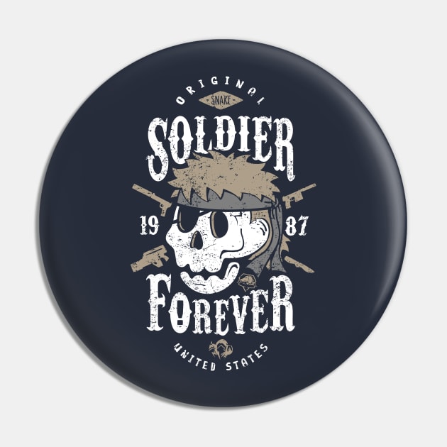 Soldier Forever Pin by Olipop