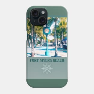 Fort Myers’s Beach Strong Clock Tower Times Square Phone Case