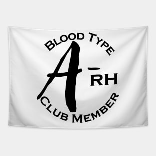 Blood type A minus club member Tapestry