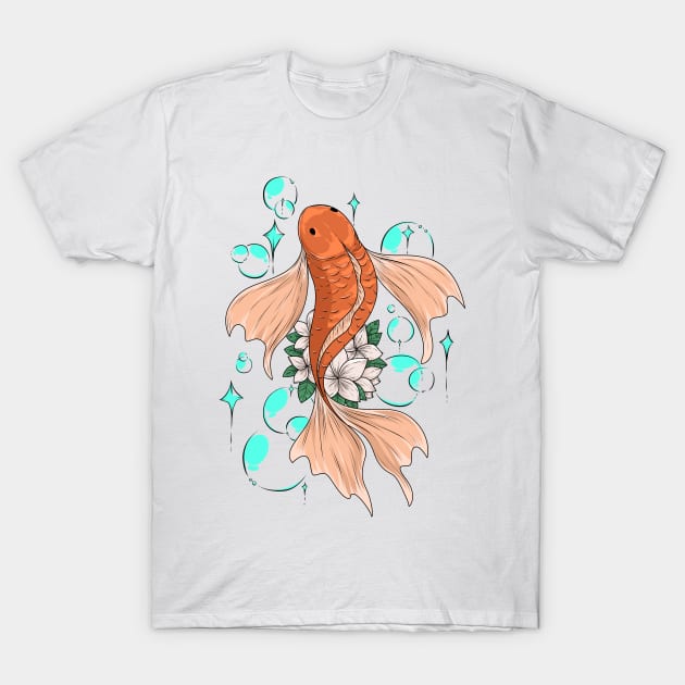 Aesthetic Goldfish T-Shirt