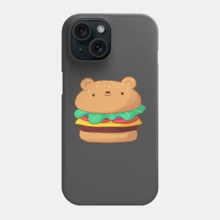 Cheeseburger bear Phone Case