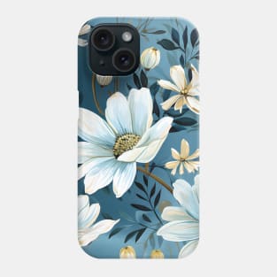 Alpine Whispers: Edelweiss Flowers Pattern Phone Case