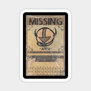 Appa is missing Magnet