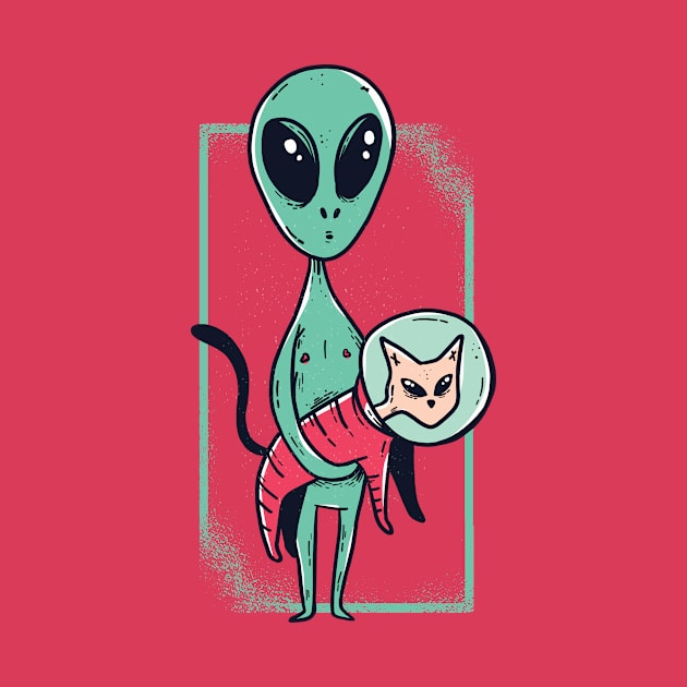 Alien Friends by Urban_Vintage