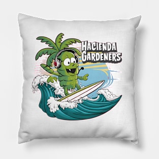 Hacienda Gardeners Surfing Tree Pillow