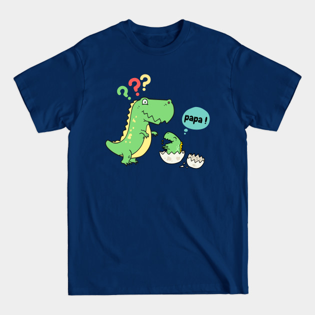 Discover Papa Saurus - Dino - T-Shirt