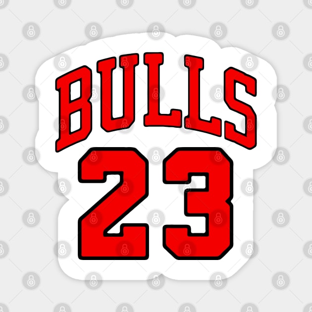 Bulls 23 Magnet by kancreg
