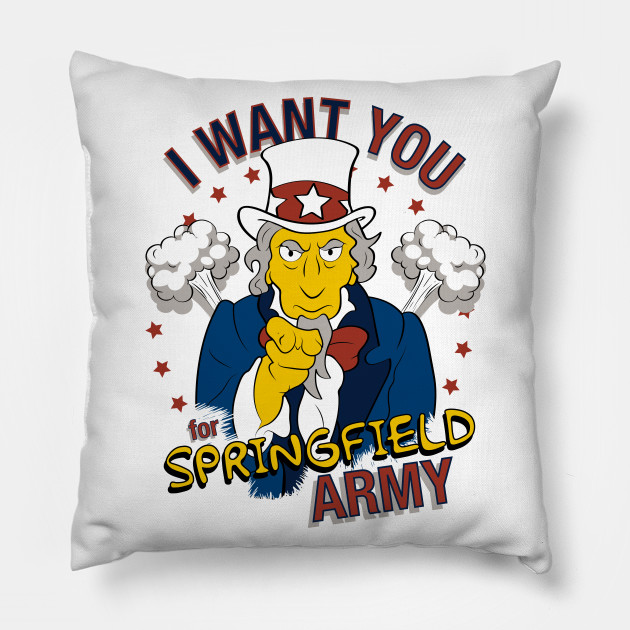 I Want You Uncle Sam Pillow Teepublic