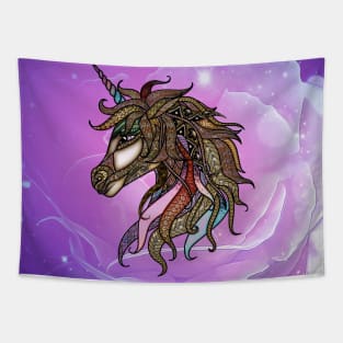 Wonderful colorful unicorn Tapestry