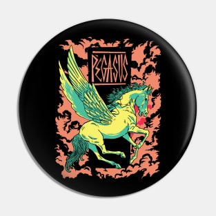 Wings of Olympus | Legendary Pegasus Soars | MythoComix Tee Pin