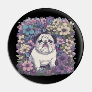 Bulldog Boldness - Strong and Stubborn Charm Pin