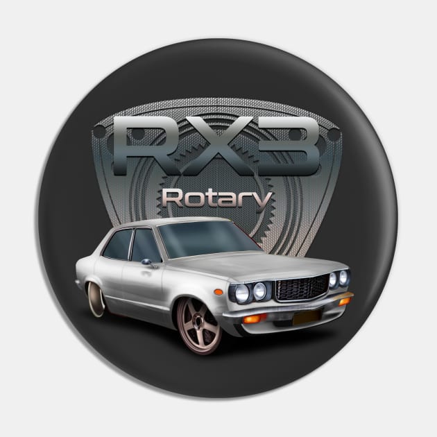 RX3 T Shirt Pin by hardtbonez