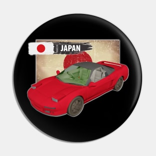 Red Acura NSX 1990 01 Pin