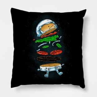 The Astronaut Burger Pillow