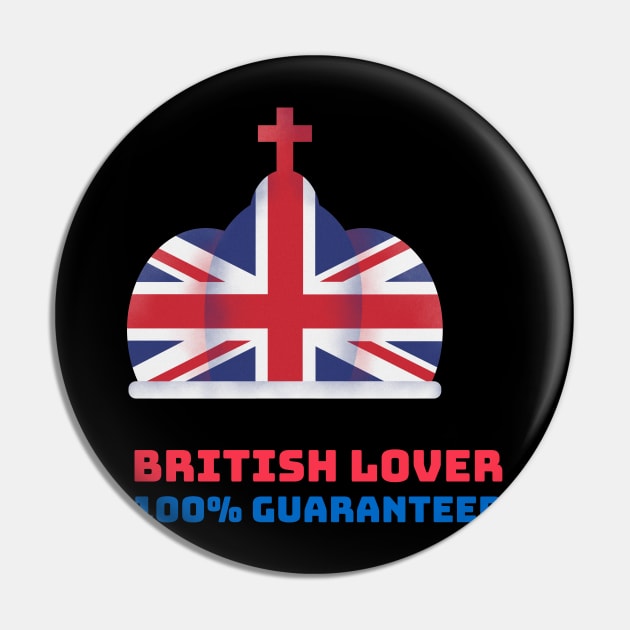 British Lover Pin by MangoJonesLife