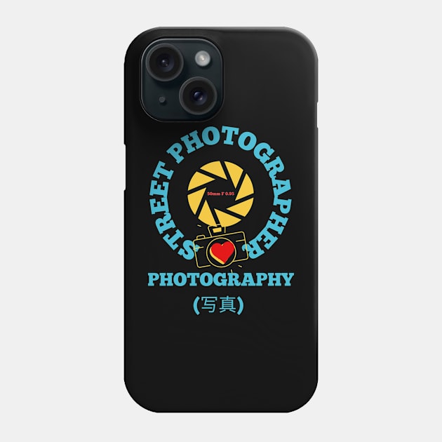 Street Photographer Love Photography Camera Gift Phone Case by fantastic-designs