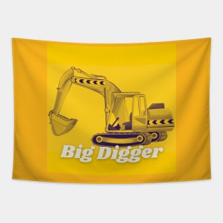 Big Digger Tapestry