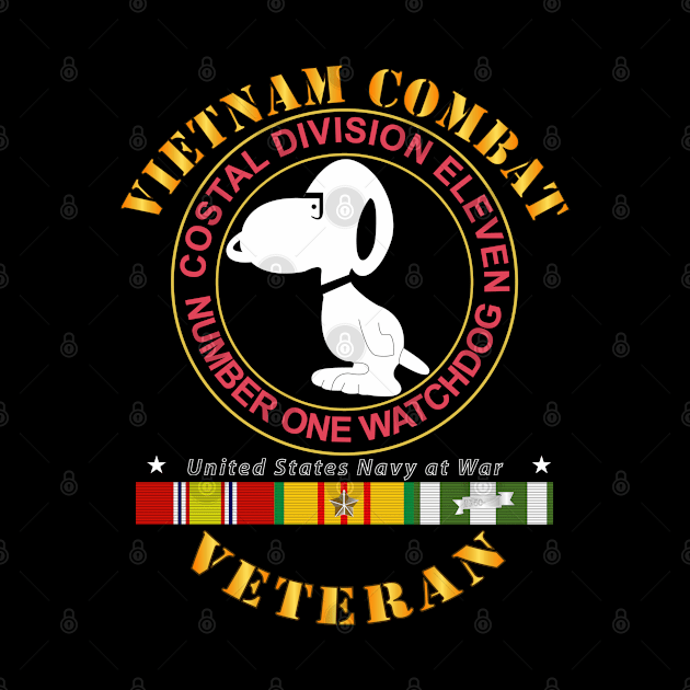 Vietnam Cbt Vet - Coastal Div 11 - Number 1 Watchdog Blk w SVC by twix123844