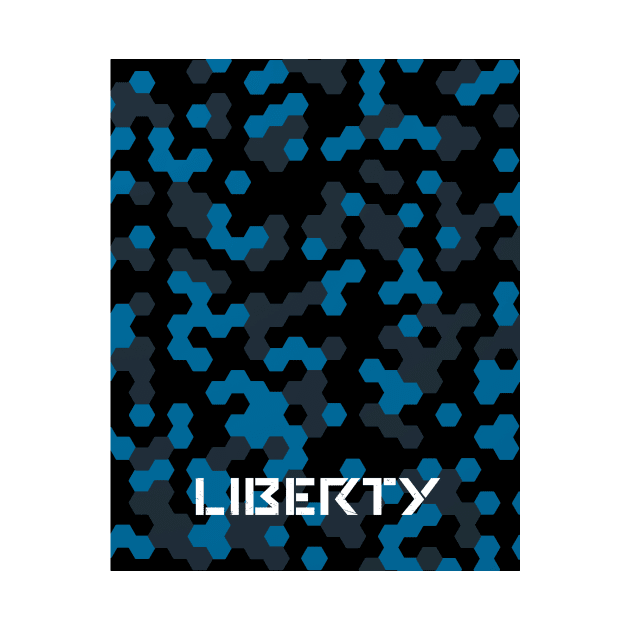 Hexagonal Camo by Liberty Endures