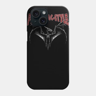 Creepy and Gothic Devilish Pterodactyl Phone Case