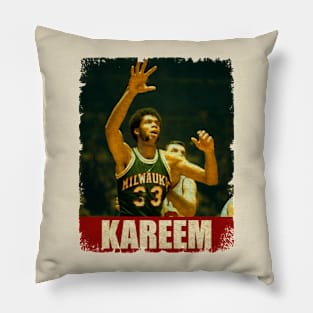 Kareem Abdul Jabbar - NEW RETRO STYLE Pillow