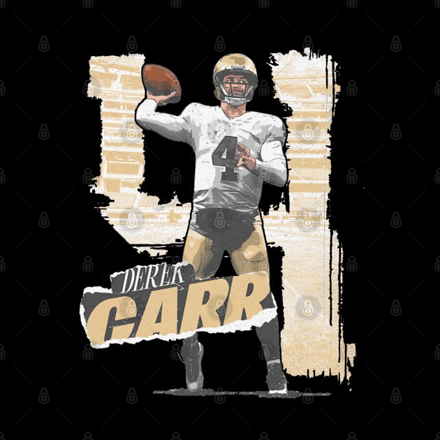 Derek Carr New Orleans Rough by danlintonpro