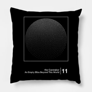 the Caretaker - Minimalist Graphic Design Artwork Pillow