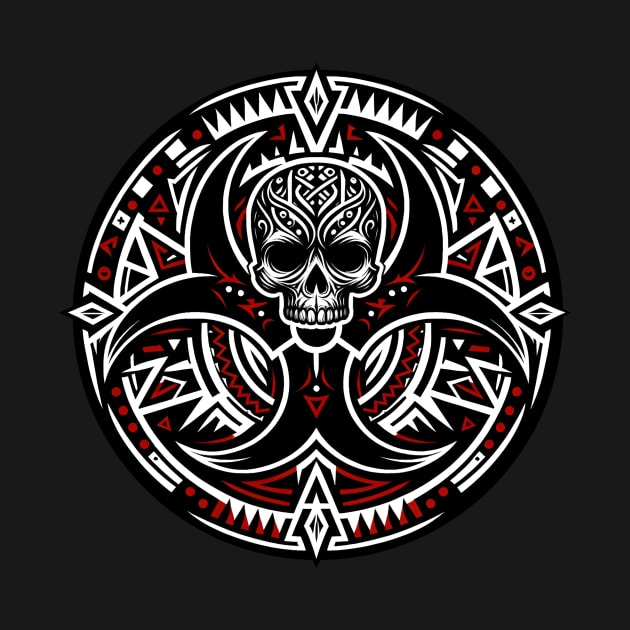 Tribal Skull Mandala Art Enthusiast Collector Graphic by razlanisme