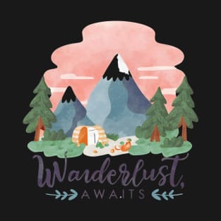 Adventure Awaits Wanderlust" - Explore, Discover, Roam T-Shirt