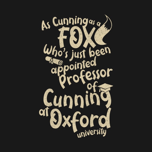 Cunning Fox Blackadder by BOEC Gear