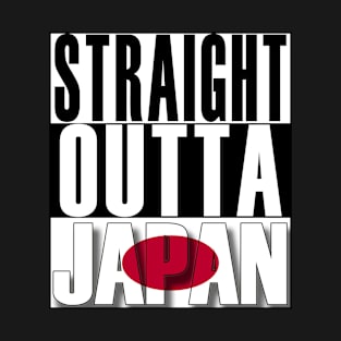 Straight Outta Japan Flag T-Shirt