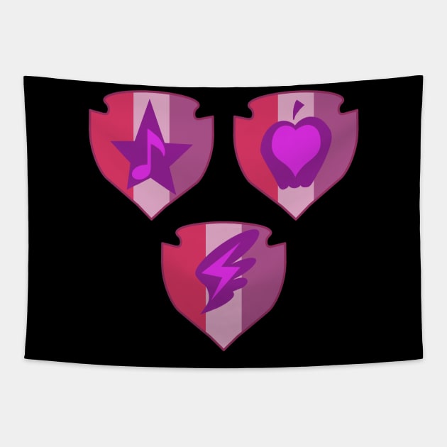 My little Pony - Crusaders Cutie Mark Special Tapestry by ariados4711