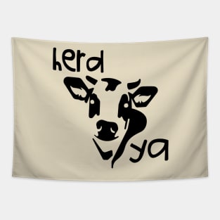 Herd You, Cow Tapestry