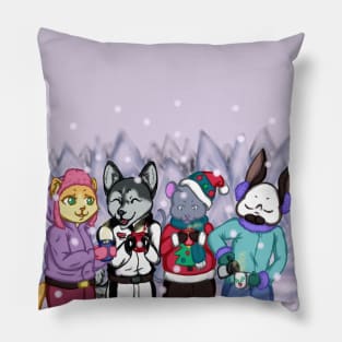 Friendship Warms the Heart Pillow