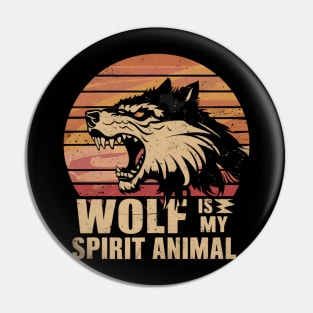 wolf-lover Pin