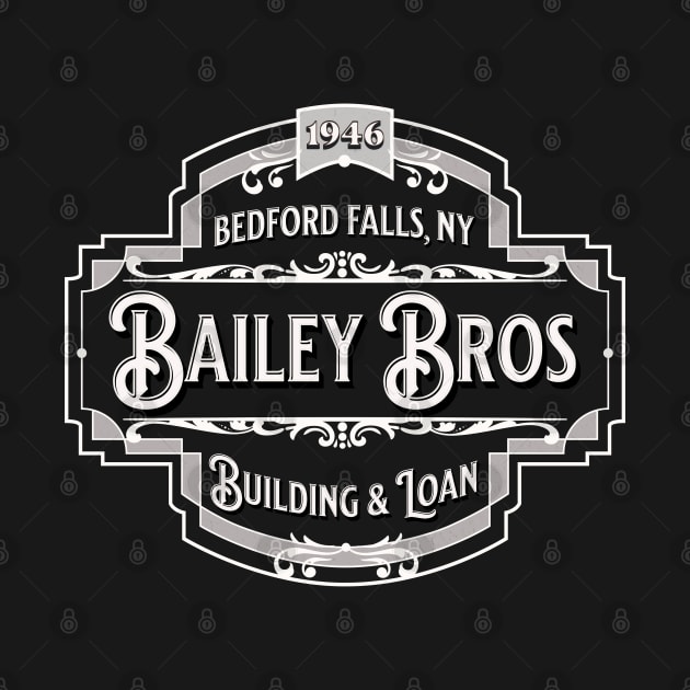 Bailey Bros. Building & Loan - Bedford Falls, NY 1946 by BodinStreet