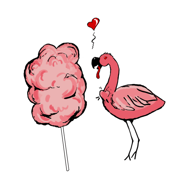 Flamingo Pink Lover Cotton Candy by PolygoneMaste