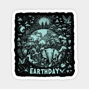 Earth day Magnet