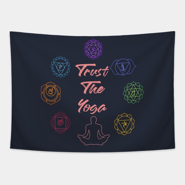 Trust The Yoga Tapestry by Elitawesome