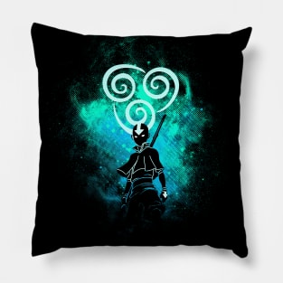 Airbending Art Pillow