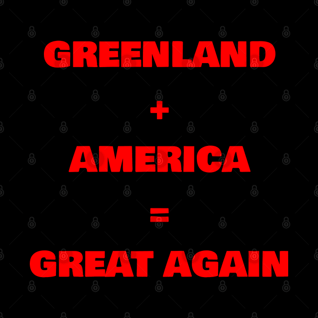 Greenland America Great Again by FromBerlinGift