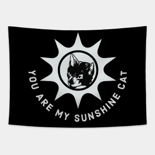 You Are My Sunshine Cat Tapestry