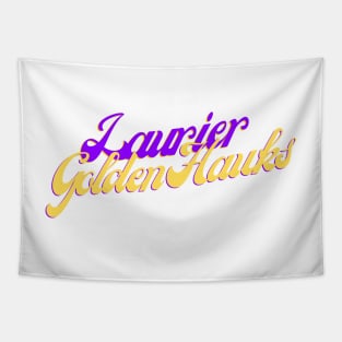 Laurier Golden Hawks Tapestry