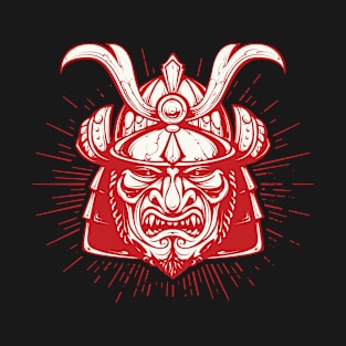 Japanese Samurai Mask T-Shirt