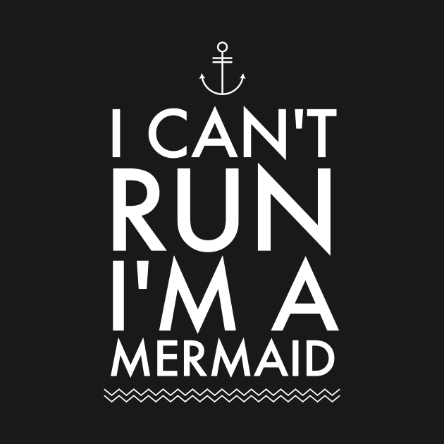 I can't run I'm a mermaid by captainmood