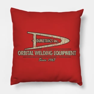Dimetrics Orbital Welding 1967 Pillow
