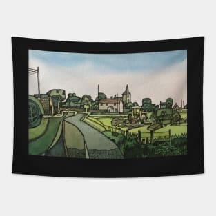 St Mary in the Marsh New Romney Kent England Tapestry