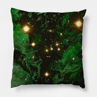 GREEN CLUSTER. Pillow