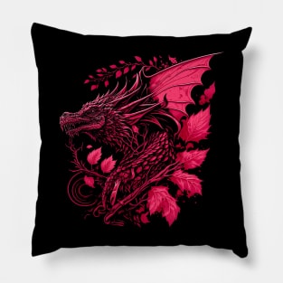 Red Dragon Pillow